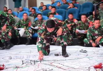 Tactical Floor Game Manuver Lapangan Latgab TNI 2023