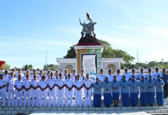 Ziarah TMP Kariagi Kota Manado, Kamis (27/7)