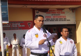 Pengukuhan Pengurus Inkanas Ranting Khusus Batalyon C Pelopor Polda Sulsel