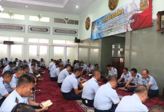 Doa bersama prajurit Seskoau, Senin (31/7)