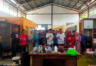 Program pembinaan warga lapas Cilegon, Senin (31/7)