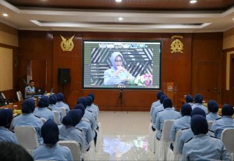 Pembekalan Ibu Winayadhati Kanya Sena secara virtual 