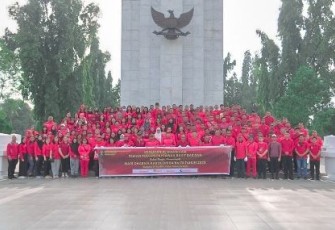 Kegiatan HDKD Ke 78 Kanwil Kumham Sumut di TMP Bukit Barisan