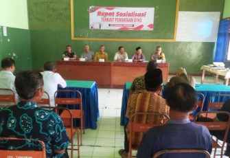 Sosialisasi DTKS Kelurahan Tamanan Wilayah Binaan