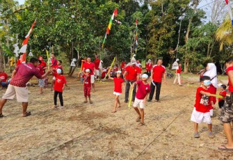 Perlombaan meriahkan HUT Kemerdekaan RI ke-78 