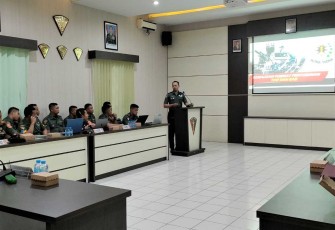 Sosialisasi WABKU di Menarmed 2 Kostrad, Jum'at (25/8)