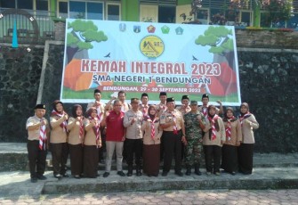 Pembukaan Kemah Integral 2023 di Kecamatan Bendungan