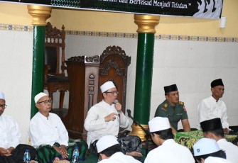 Peringatan Maulid Nabi Muhammad SAW di Kodim 0892/Ponorogo, Selasa (3/10)