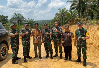 Tinjau lokasi TMMD ke 118 Kodim 1204/Sanggau