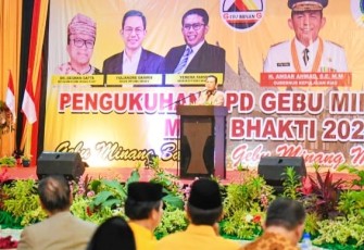 Gubernur Kepri Temu Ramah Dengan Gebu Minang 
