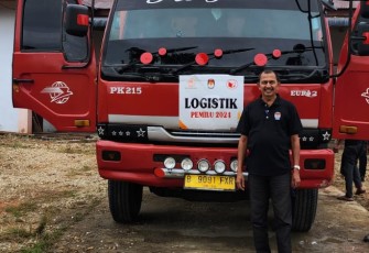 KIP Aceh Timur Terima Logistik 5008 Bilik Suara Pemilu 2024 