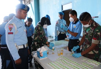 Pomau Lanud Raden Sadjad Natuna Gelar Pekan Disiplin Penegakan dan Ketertiban 