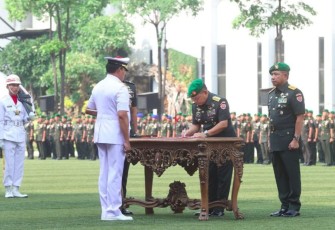 Sertijab Kasad di Mabesad Jakarta, Jum'at (27/10)