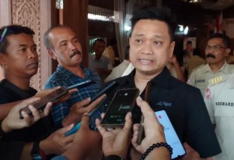 Wakil Ketua DPC Partai Gerindra Kabupaten Blitar Tomi Gandhi Sasongko