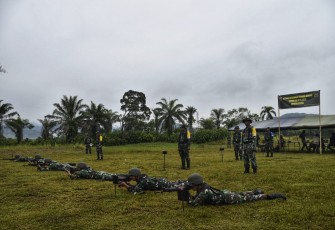 Korem 023/KS Laksanakan Latihan Menembak TW IV