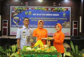HUT Ke-67 PIA Ardhya Garini Tahun 2023 di Lanud Sutan Sjahrir Padang, Selasa (12/12)