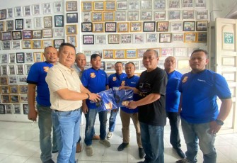 Launching baju baru Pewarta di penghujung tahun 2023, Medan, Rabu (13/12)