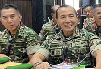 Pangdam XIV Hasanuddin Mayjen TNI Dr Totok Imam Santoso 