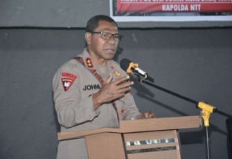 Kapolda NTT Irjen Pol Johni Asadoma 