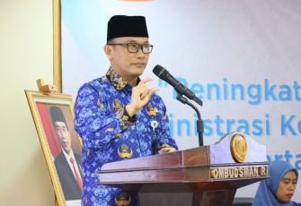 Ketua Umum Dewan Pengurus Korpri Nasional (DPKN) Periode 2015-2021 Prof. Dr. Zudan Arif Fakrulloh, SH. MH