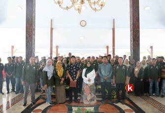 Bupati Blitar Rini Syarifah Hadiri Rakor Pendamping Desa Lintas Kabupaten (Foto : Faisal NR / Klikwarta.com)