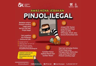 Awas kena jebakan pinjaman online (pinjol) ilegal.