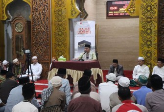 Gerakan Subuh Berjamaah (GSB) yang digelar pagi hari ini Minggu (13/08/2023) di Masjid Raya Baitul Izzah Provinsi Bengkulu.