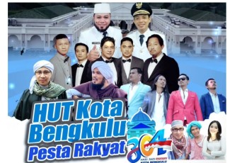 Hut Kota Bengkulu ke-304 