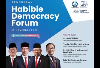 Peluncuran Habibie Democracy Forum