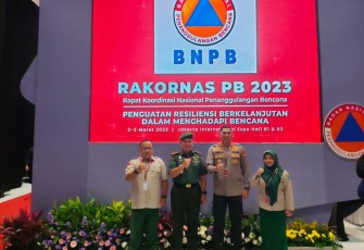Kapolres Bengkulu Utara Ikuti Rakornas Penanggulangan Bencana di Jakarta
