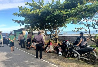 Polres Mukomuko Ciduk 13 Remaja Pelaku Balap Liar