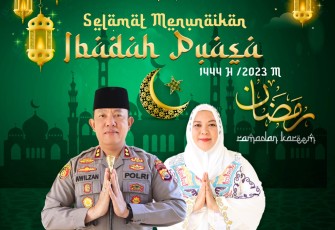 Kapolres Lebong Mengucapkan Selamat Berpuasa Ramadan 