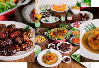 Menu buko puaso di Hotel Santika