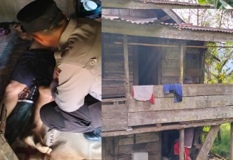 Polisi Datangi Lokasi Penemuan Warga Meninggal Dunia di Pondok Kebun