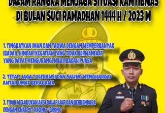  Meme Imbauan Kapolsek Seginim Sambut Bulan Ramadhan  