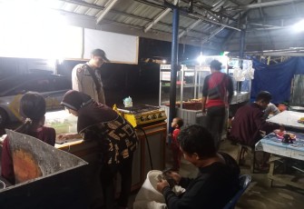 Polsek Padang Jaya Cegah Gangguan Kamtibmas