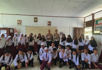 Sat Lantas Polres Mukomuko Lakukan Sosialisasi Tata Tertib Berlalu Lintas 
