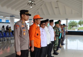 Kabag Ops Polres Lebong Hadiri Apel Siaga Bencana