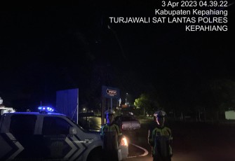 Cegah Balap Liar, Polres Kepahiang Tingkatkan Patroli Hingga Dini Hari