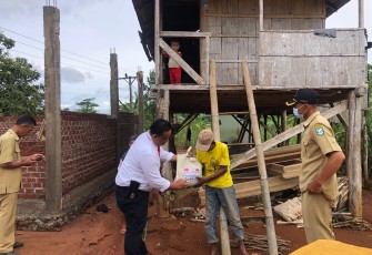 Satres Narkoba Polres Kepahiang Salurkan Bantuan Sosial