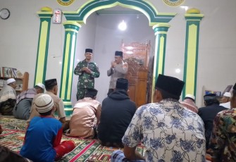 Personel Polres dan Koramil Kepahiang Jadi Imam dan Penceramah Safari Ramadhan