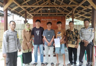 Problem Solving, Polsek Lebong Utara Damaikan Terkait Permasalahan Penggelapan Uang di ATM 