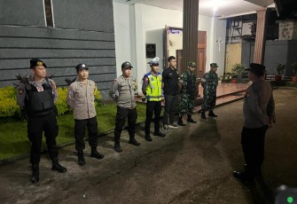 Polres Lebong Laksanakan Pengamanan Malam Paskah Isa Al Masih 