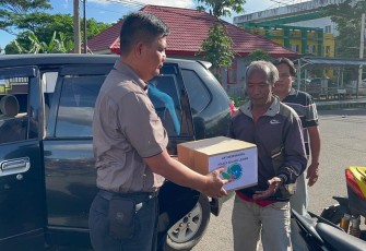 Giliran 5 Desa Ini Terima Bantuan Sosial dari Polres Rejang Lebong 