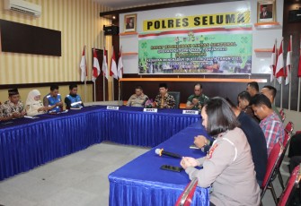 Polres Seluma Rakor Lintas Sektoral Persiapan Ops Ketupat Nala 2023