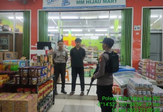 Cegah Gangguan Kamtibmas di Bulan Ramadan, Polsek Putri Hijau Rutin Melaksanakan Patroli Malam 