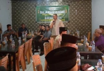 Silaturahmi bersama Awak Media, Kapolres BU Ajak Jaga Kondusifitas Idulfitri