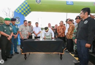 Wakil Ketua DPRD Kepri Rizki Faisal Hadiri Peresmian Flyover Basuki Rahmat