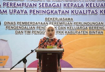 Ketua TP PKK Bintan Hafizha Rahmadhani 