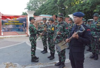 Taruna AAL Ikuti Latihan Integrasi Taruna Akademi TNI-Polri Bersama Rakyat Banjarmasin